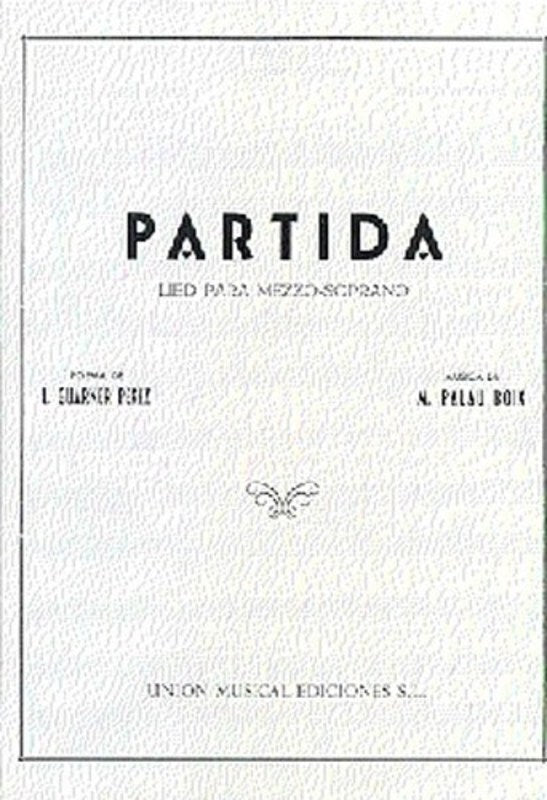 Boix Partida Mezzo Soprano and Piano