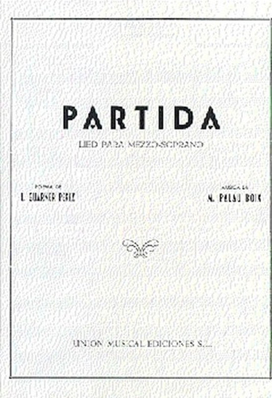 Boix Partida Mezzo Soprano and Piano
