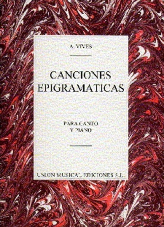 Vives Canciones Epigramaticas Vce/Piano