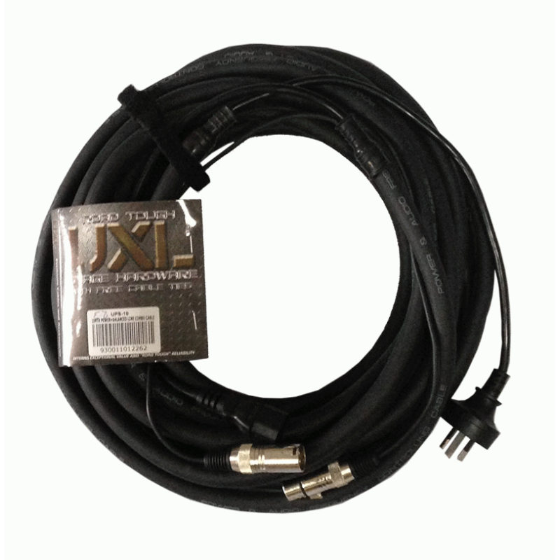 UXL 10 Meter Power + Balanced Line Combo Cable — view 2