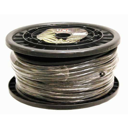 UXL 100 Meter Roll Power + Balanced Line Cable - Black