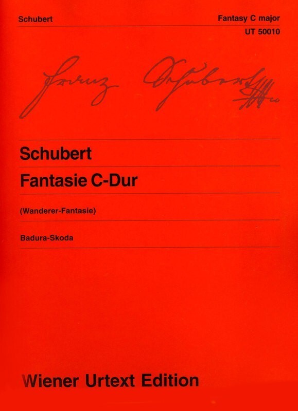 Schubert - Fantasy C Op 15 Wanderer Urtext (Softcover Book)