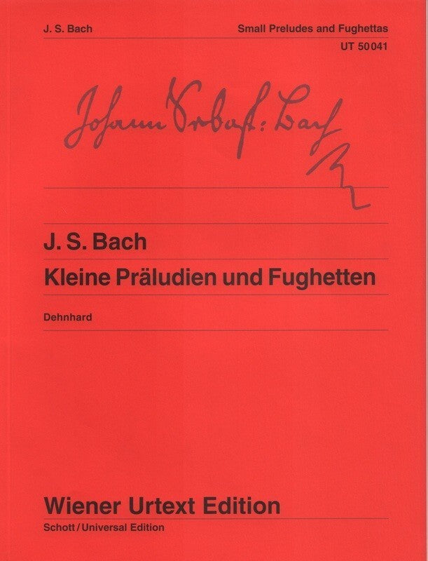 Bach - Little Preludes And Fugues (Softcover Book)