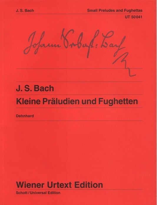 Bach - Little Preludes And Fugues (Softcover Book)