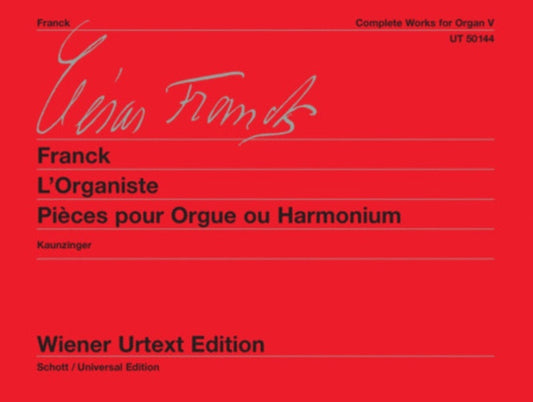 Organ Works Comp Book 5 Urtext
