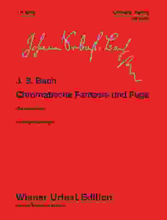 Bach - Chromatic Fantasy And Fugue Bwv 903 Ed Behringer (Softcover Book)
