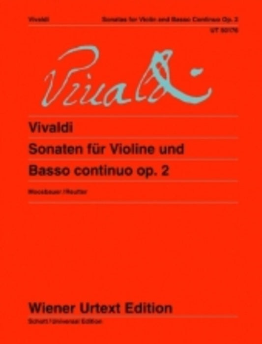Sonatas 12 Op 2 Violin Piano Urtext