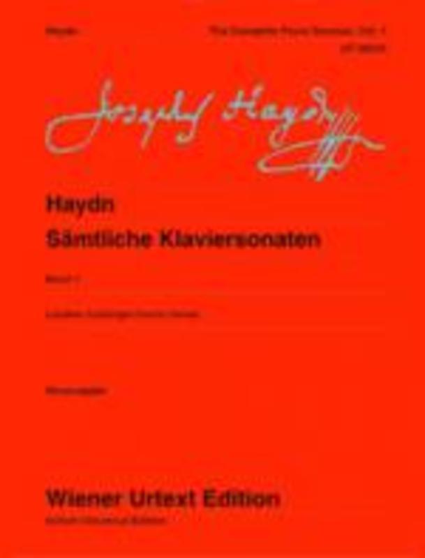 Haydn - Sonatas Vol 1 New Edition Urtext (Softcover Book)