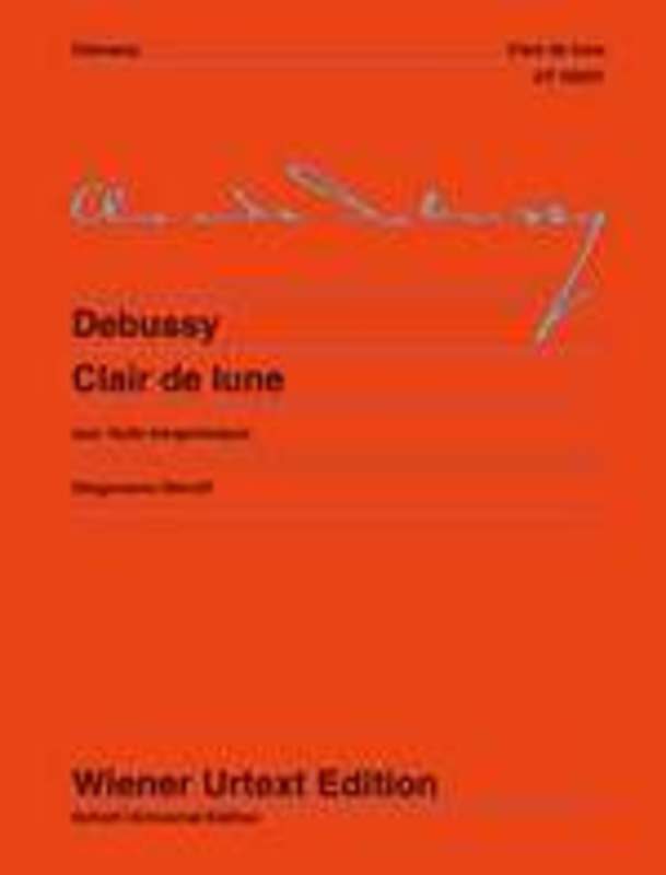 Debussy - Clair De Lune (Softcover Book)