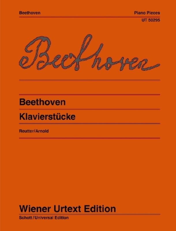 Beethoven - Piano Pieces Urtext