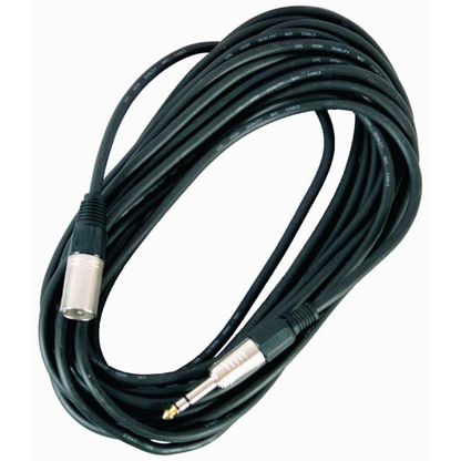 UXL 10 Meter Male XLR to TRS Stereo 6.3mm Jack Cable — view 2