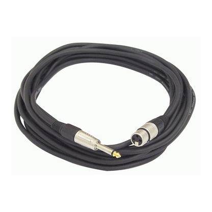 UXL 7 Meter Female XLR to Male Jack Hi-Impedance Mic Cable DLX — view 2