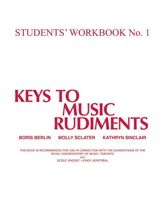 Keys To Music Rudiments Book 1