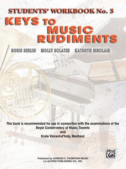 Keys To Music Rudiments WkBook 3