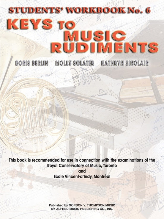 Keys To Music Rudiments Book 6