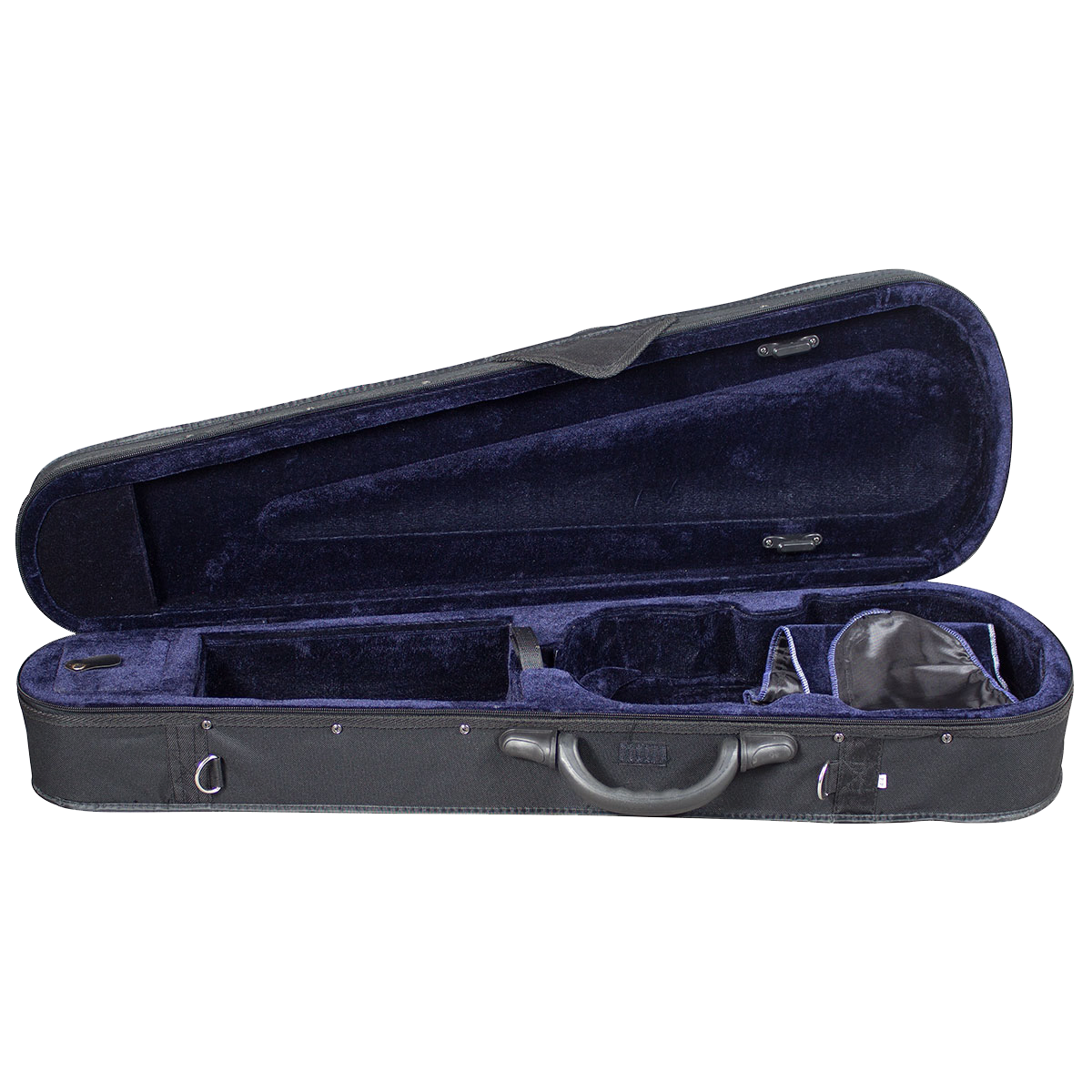 Vivo Encore Shaped Case for 3/4 Violin & 13" Viola with Accessory Pocket & Shoulder Straps — view 2