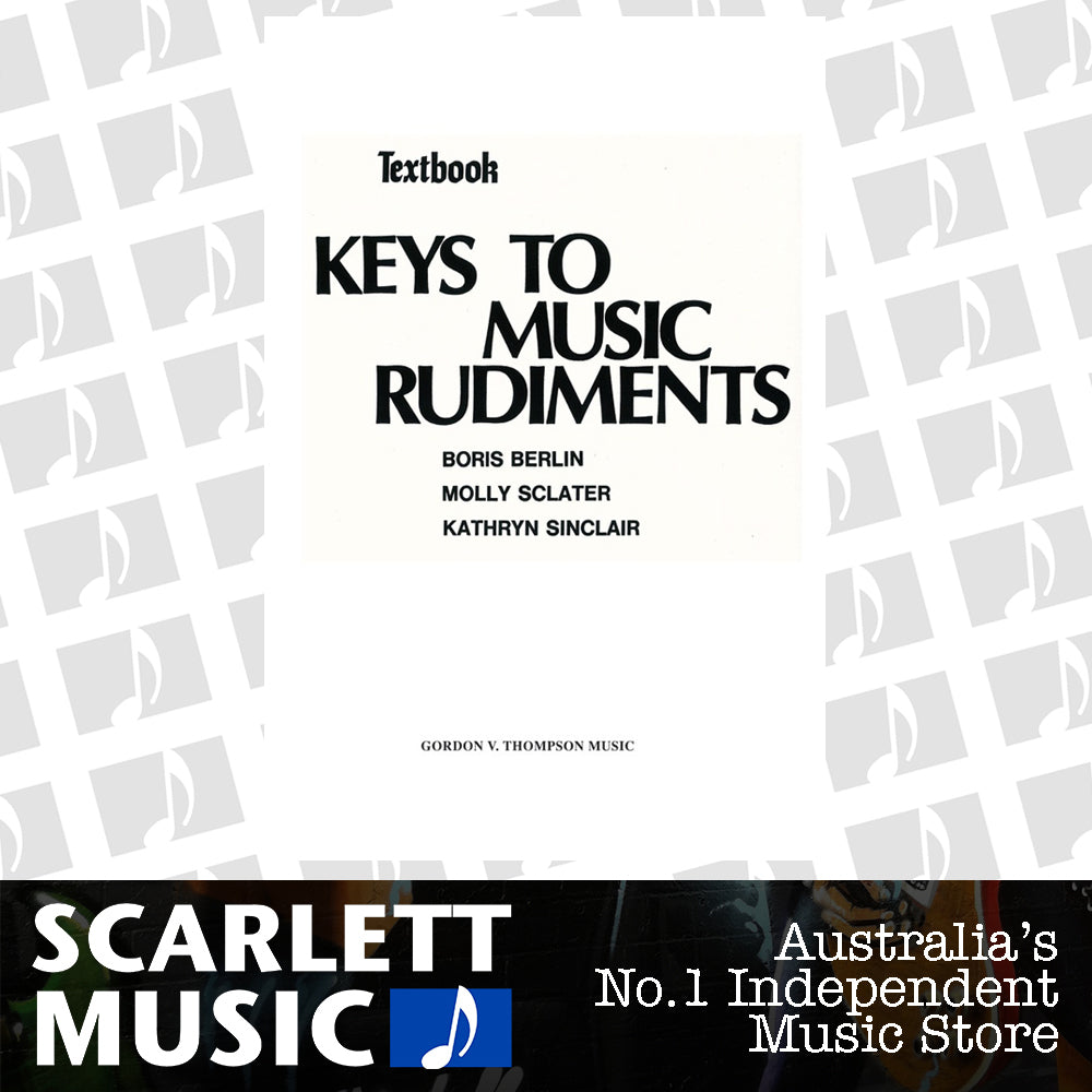 Keys To Music Rudiments Textbook — view 2