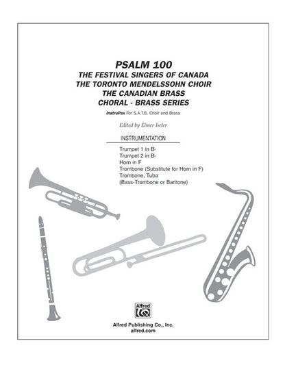 Psalm 100  Brass/Schutz