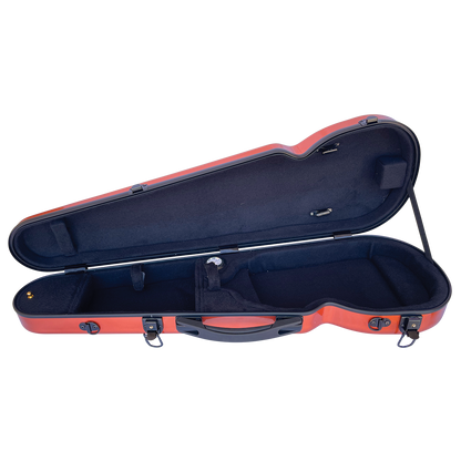Vivo V203-44CP Polycarbonate Shaped Case to suit 4/4 Violin / 14" Viola - Copper — view 3