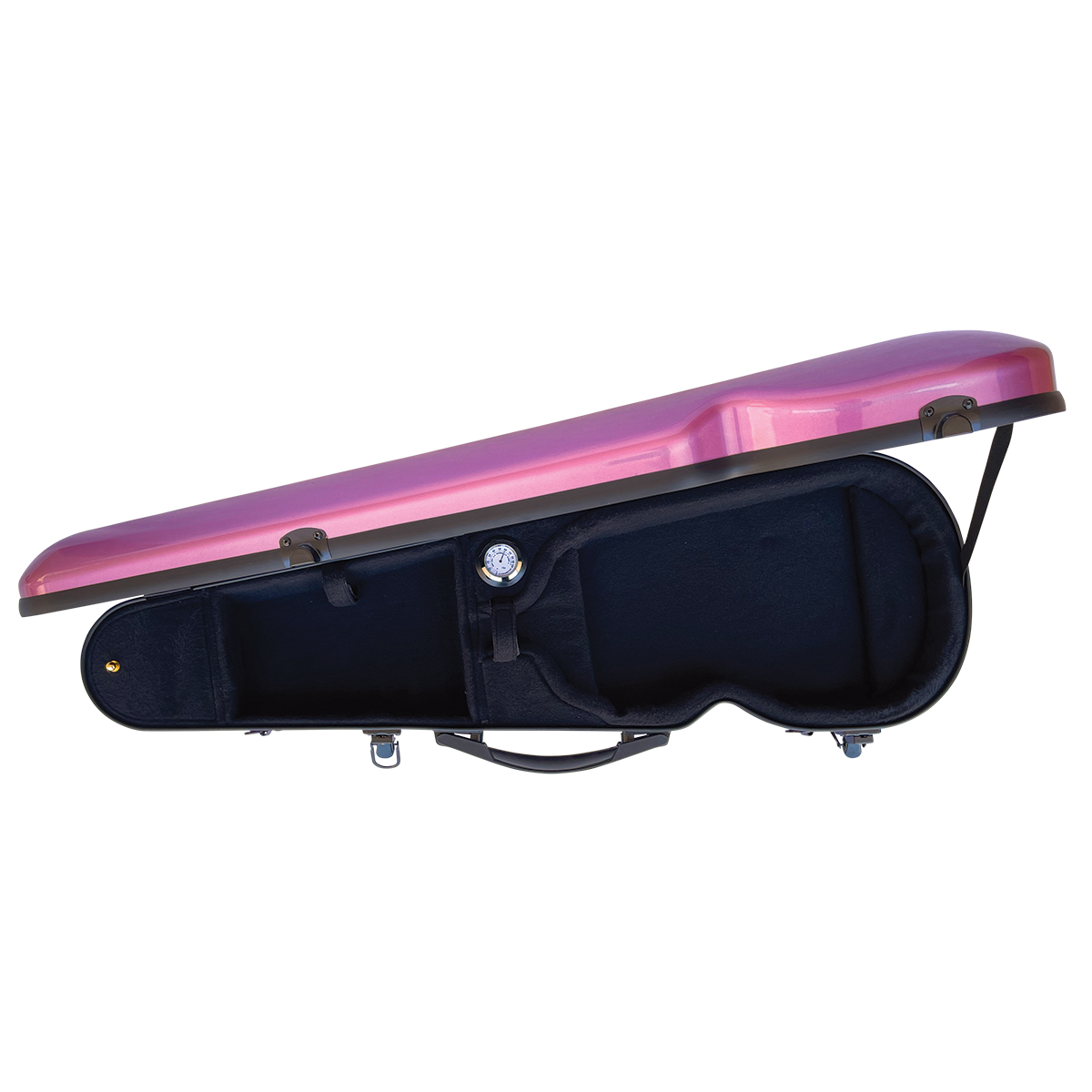 Vivo V203-44PK3 Polycarbonate Shaped Case to suit 4/4 Violin / 14" Viola - Metallic Pink — view 4