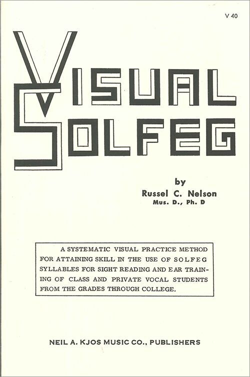 Visual Solfeg by Neil A. Kjos Music Company - 32 Pages, Choral