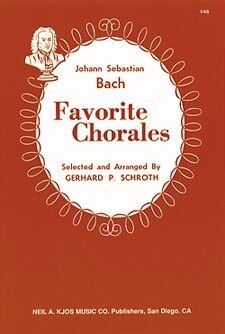 Bach Favorite Chorales for SATB - 32 Well-Known Arrangements with Suggested Liturgical Seasons