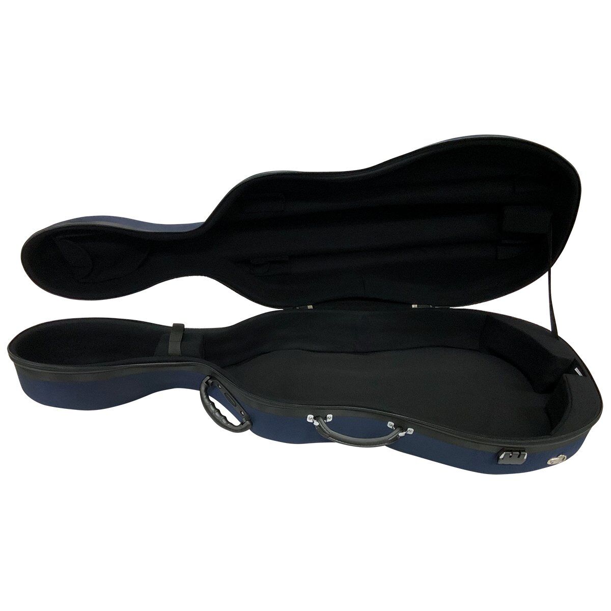 Vivo Baccello 1/2 Blue Semi-Hard Case with Wheels & Padded Straps — view 4