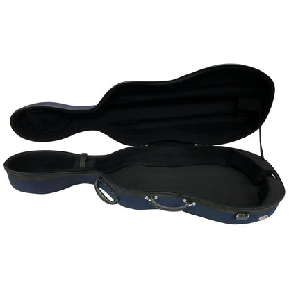 Vivo Baccello 1/2 Blue Semi-Hard Case with Wheels & Padded Straps — view 4