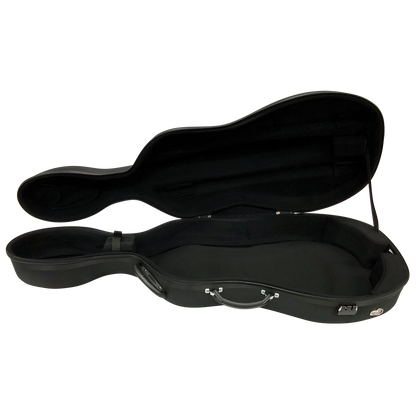 Vivo Baccello 4/4 Cello Case Black Semi-Hard with Wheels and Padded Straps — view 4