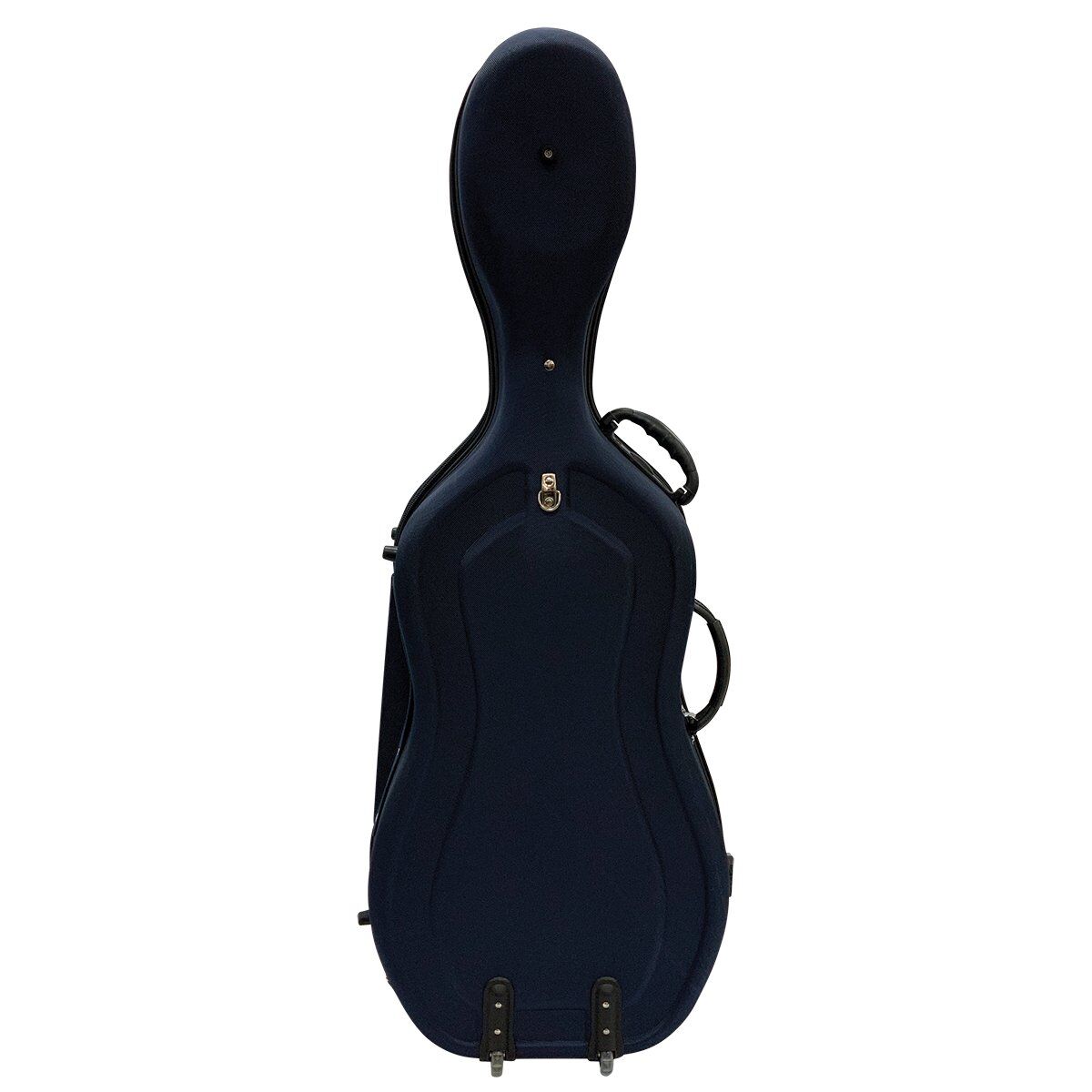 Vivo Baccello 4/4 Blue Semi-Hard Case with Wheels and Padded Straps — view 3