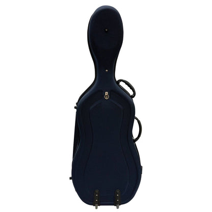 Vivo Baccello 4/4 Blue Semi-Hard Case with Wheels and Padded Straps — view 3