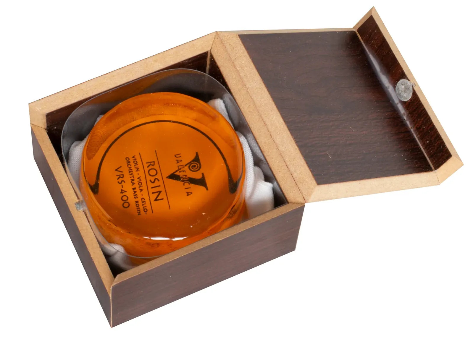 Valencia High Grade Rosin for Violin, Viola, Cello, Double Bass with Wooden Case — view 3