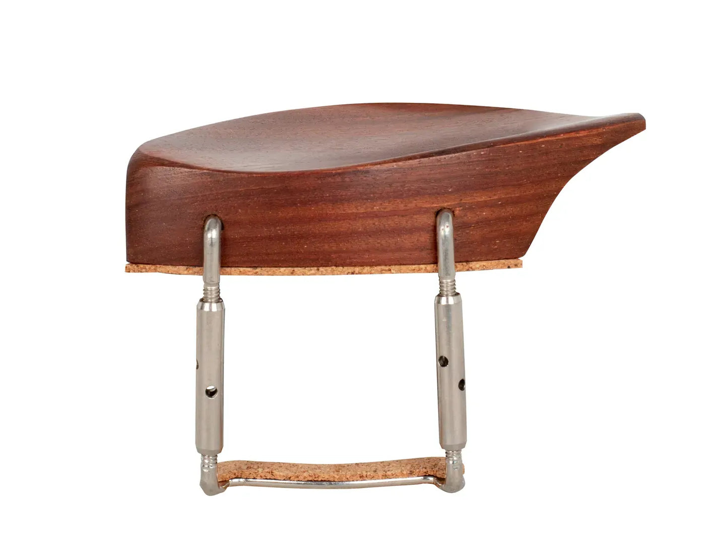 Stentor 4/4 Violin Chin Rest - Teka Style Pau Rosa Wood Mid Brown