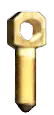 AMS Violin Bow Screw Eyelet Brass