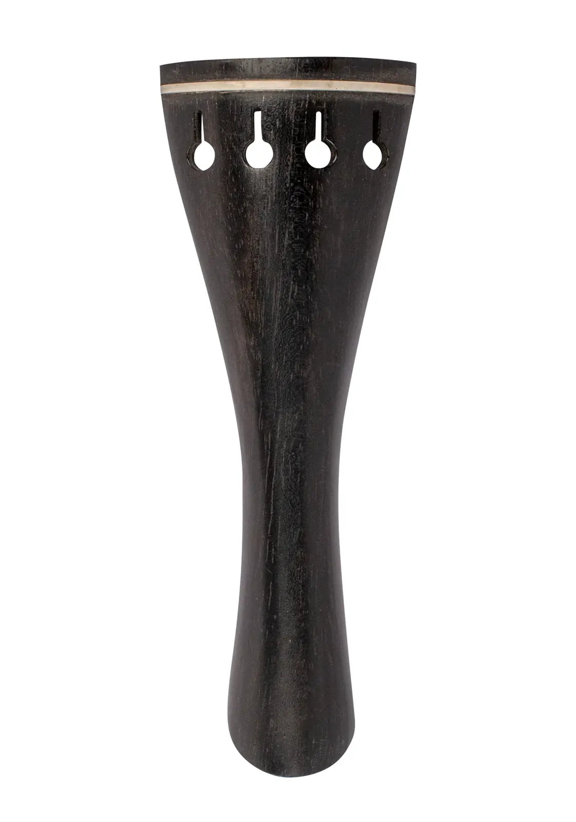 AMS 3/4 Size Violin Tailpiece Ebony with White Fret