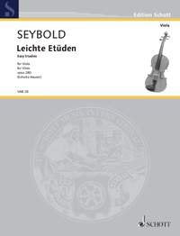 Seybold - Easy Studies (Leichte Etuden) Op 280 For Viola (Schott Music)