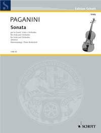 Paganini - Sonata per la Grand Viola for Viola and Piano, 28 Pages, Schott Music
