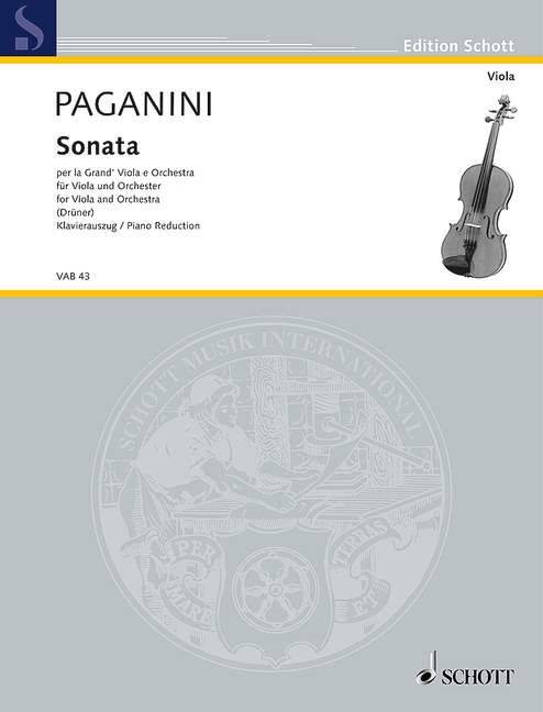 Sonata for Viola and Piano Sheet Music