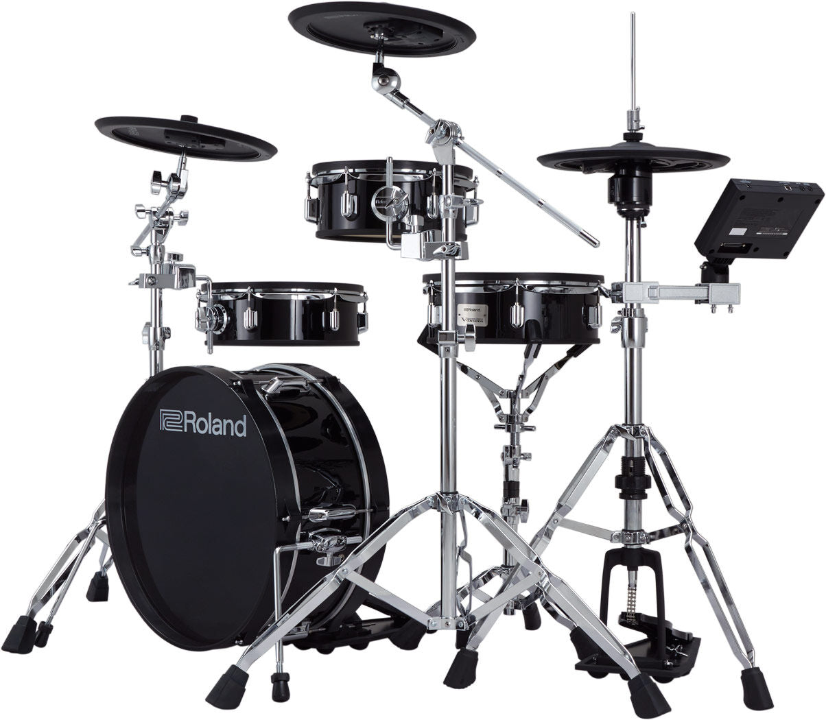 Roland VAD103 V-Drums Acoustic Design Electronic Drum Kit with Mesh Heads and Wood Shells — view 4