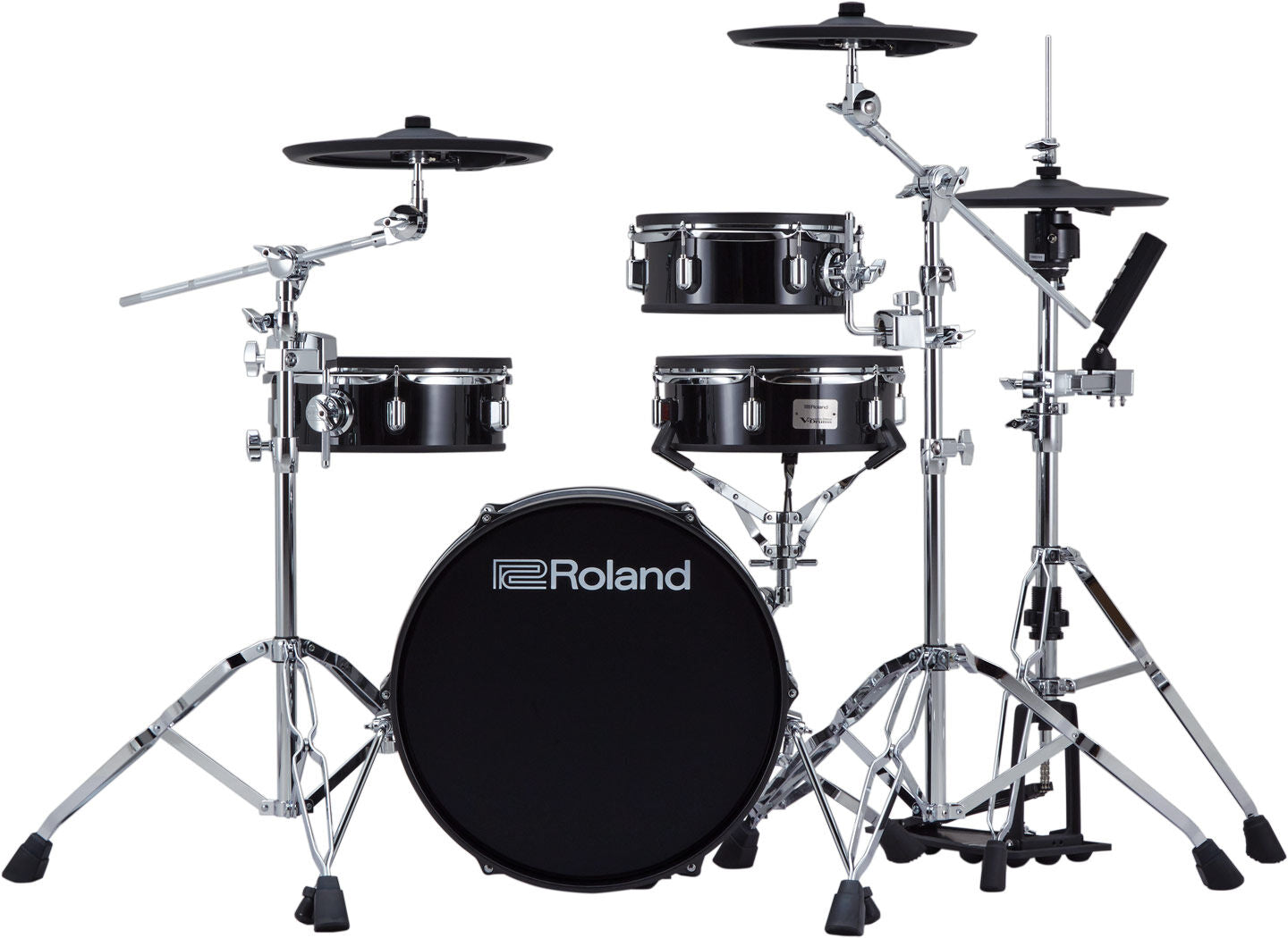 Roland VAD103 V-Drums Acoustic Design Electronic Drum Kit with Mesh Heads and Wood Shells — view 2