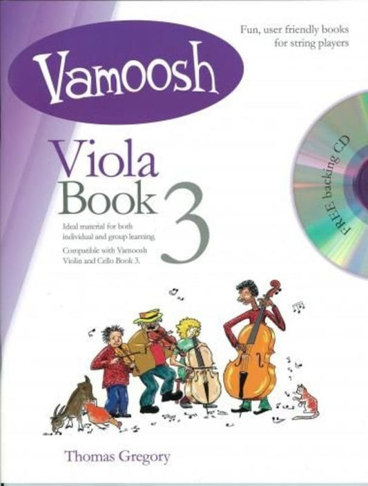 Vamoosh Viola Book 3 — Book/CD (Vamoosh Music)