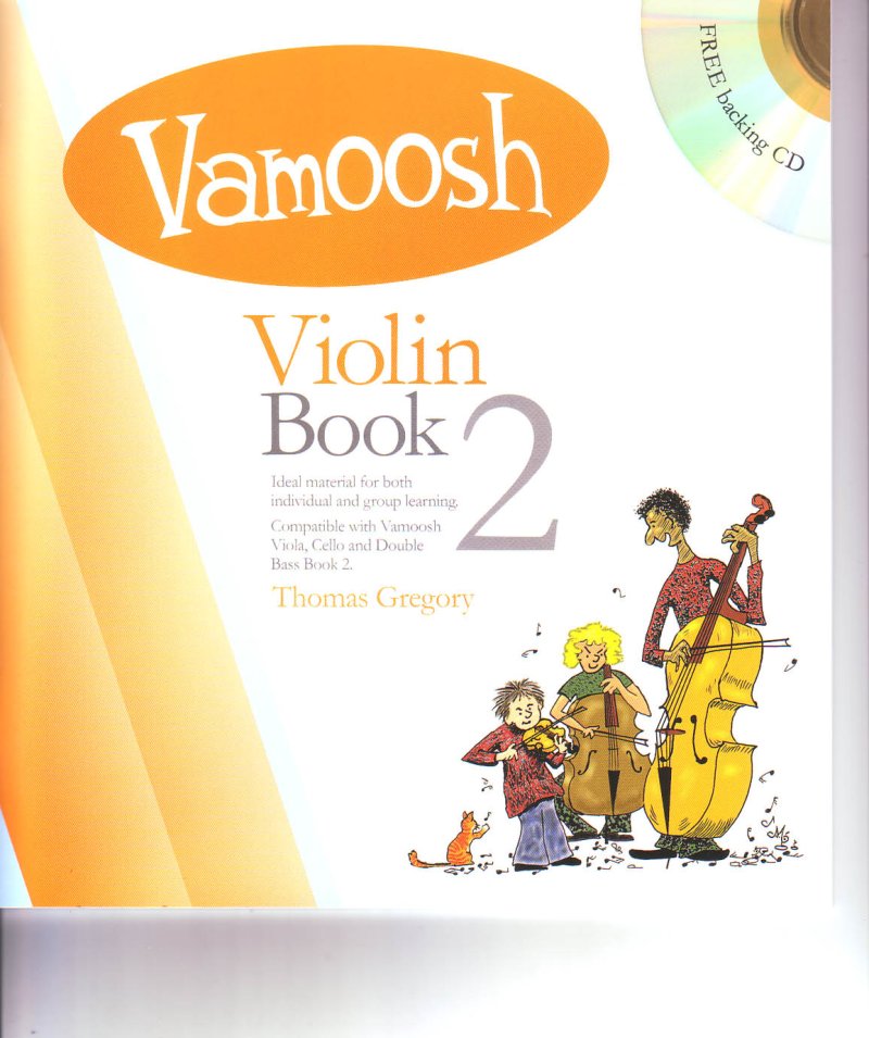 Vamoosh Violin Book 2 — Book & Online Audio (Vamoosh Music)