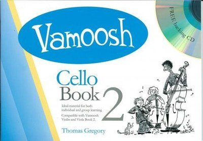 Thomas Gregory: Vamoosh Cello, Book 2 — Book/CD (Vamoosh Music)