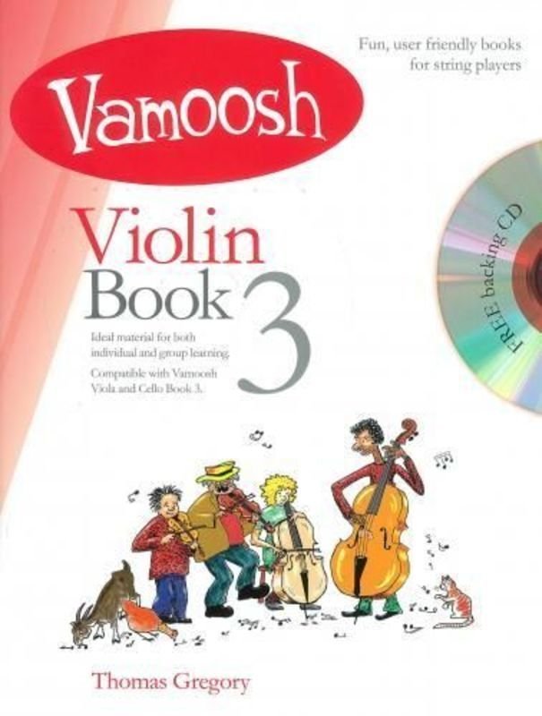 Vamoosh Violin Book 3 — Book/CD (Vamoosh Music)