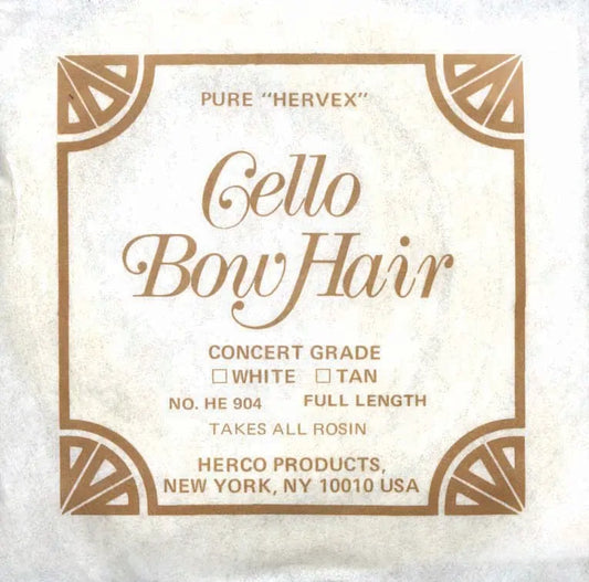 Herco 77CM Cello Bow Hair Synthetic