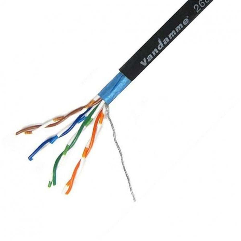 TourCat Cat5e flexible stranded conductor black 200m roll — view 3