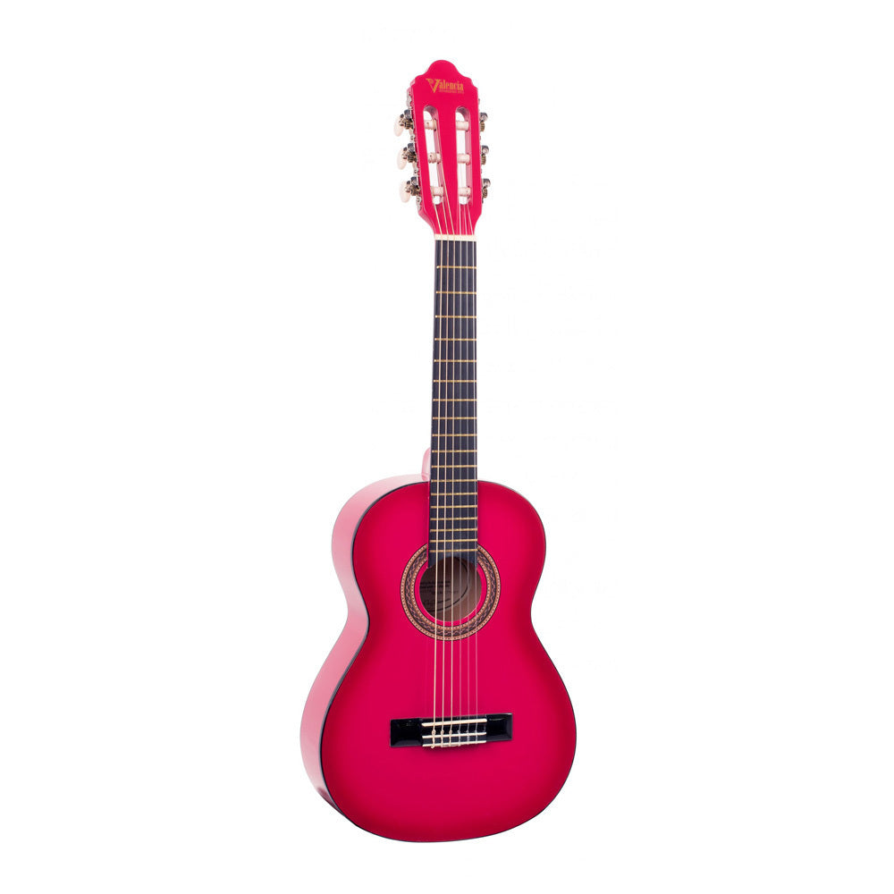 Valencia Series 100 1/4 Size Classical Guitar (Pink Sunburst)