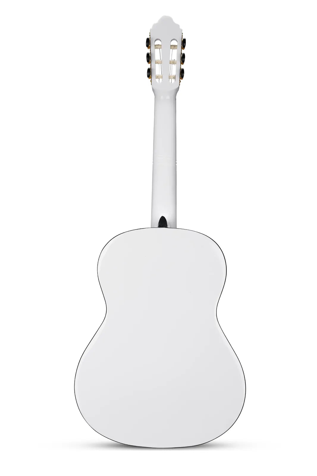 Valencia 100 Series VC104WT Full Size Classical Guitar in White — view 2
