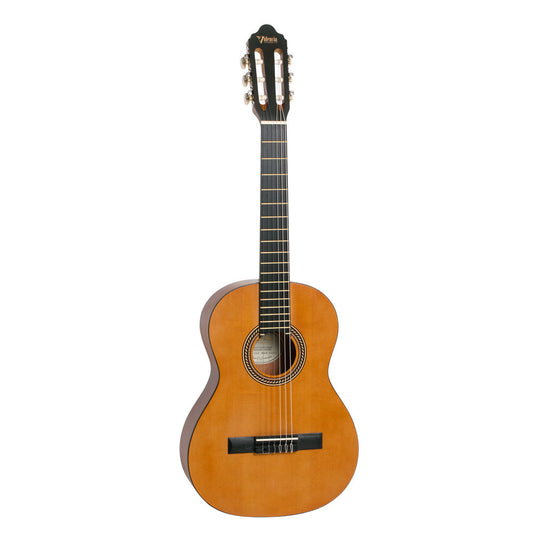 Valencia Series 200 Left-Handed 3/4 Size Classical Guitar (Natural)