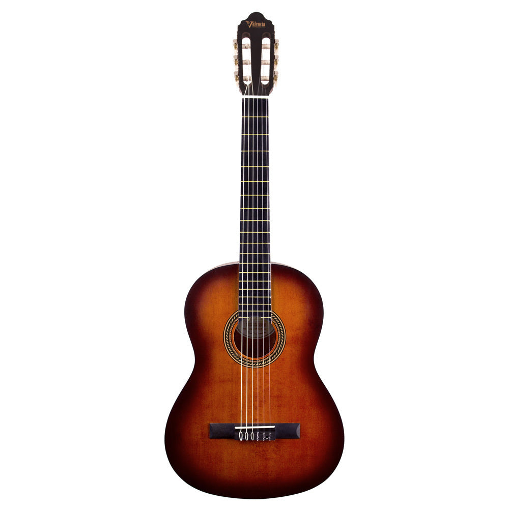 Valencia Series 200 Classical Guitar (Classic Sunburst)